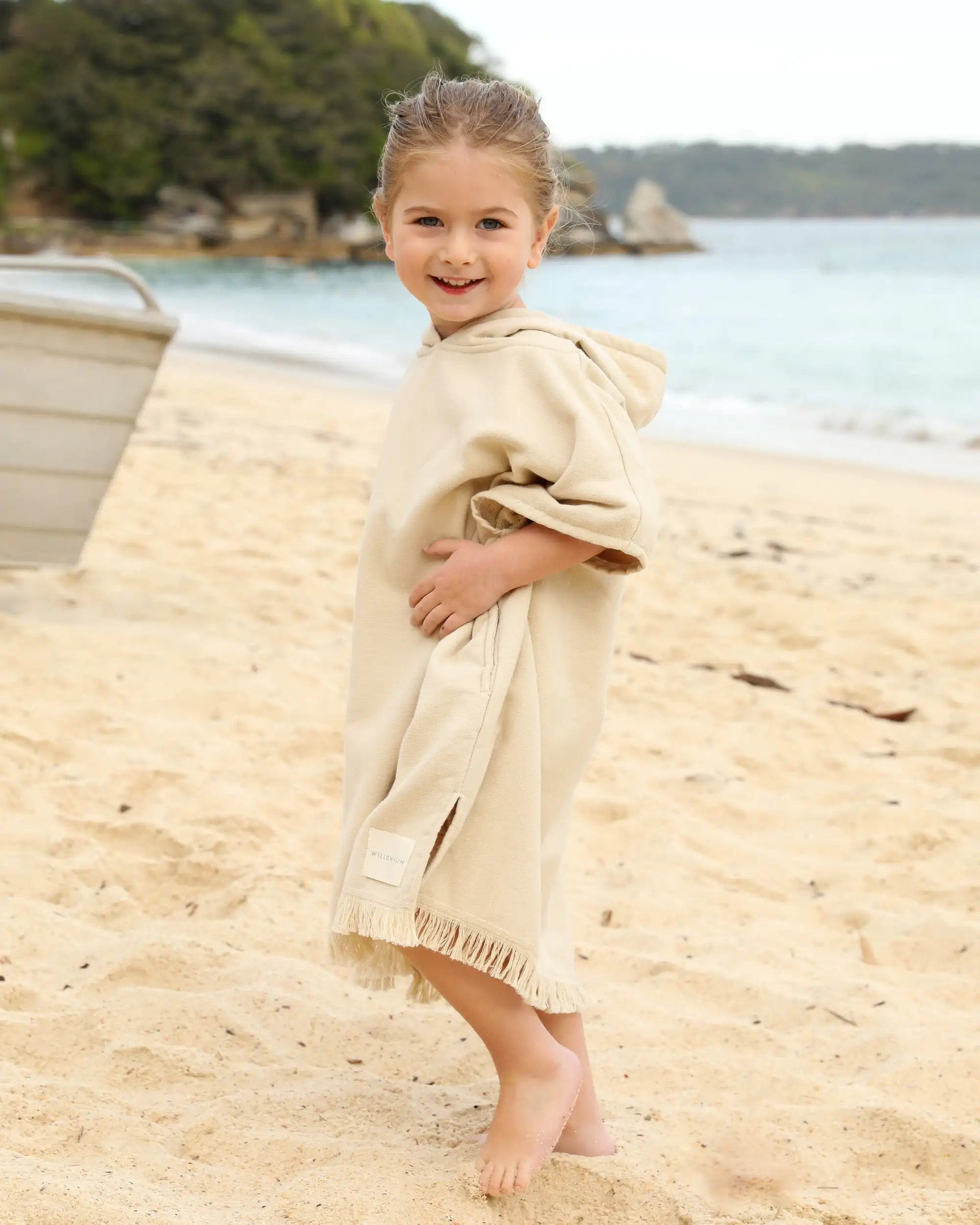 Poncho de surfista para niños, toalla cómoda de tamaño pequeño, gran oferta