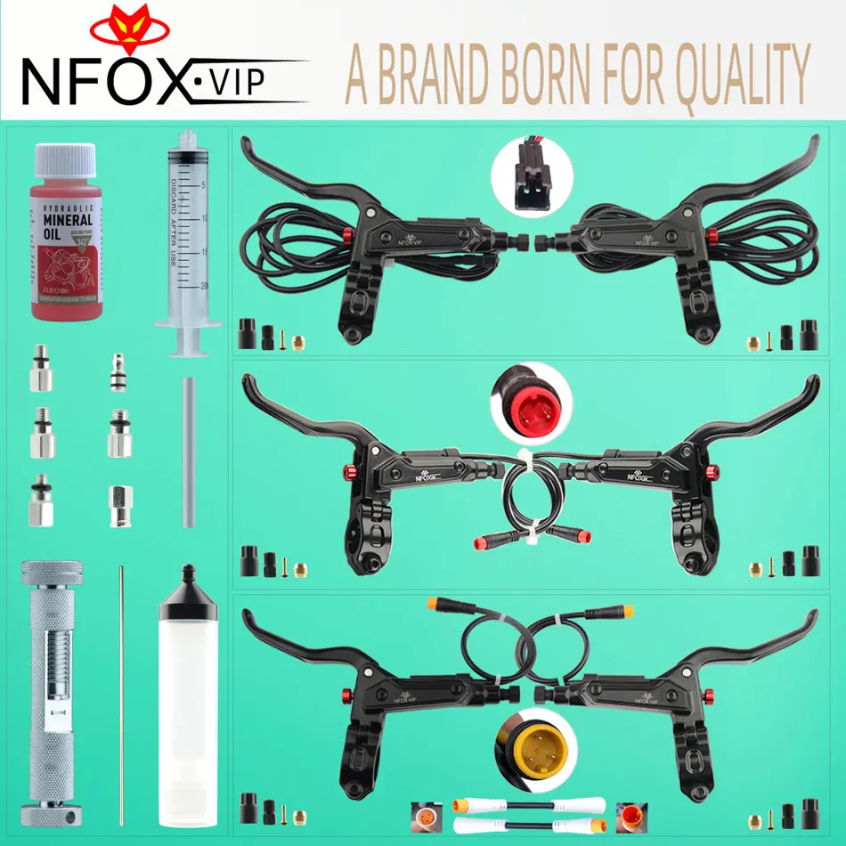 

Ручка тормоза NFOX 2A GT267 с 3 контактами для электрического скейтборда, велосипеда