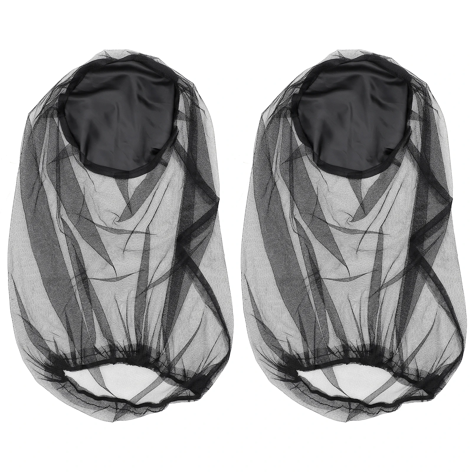 

2pcs Mosquito Hat Beekeeping Net Veil Mesh Protective Gauze Cotton Cover Prevention Cap Fishing Hats Outdoor Insect