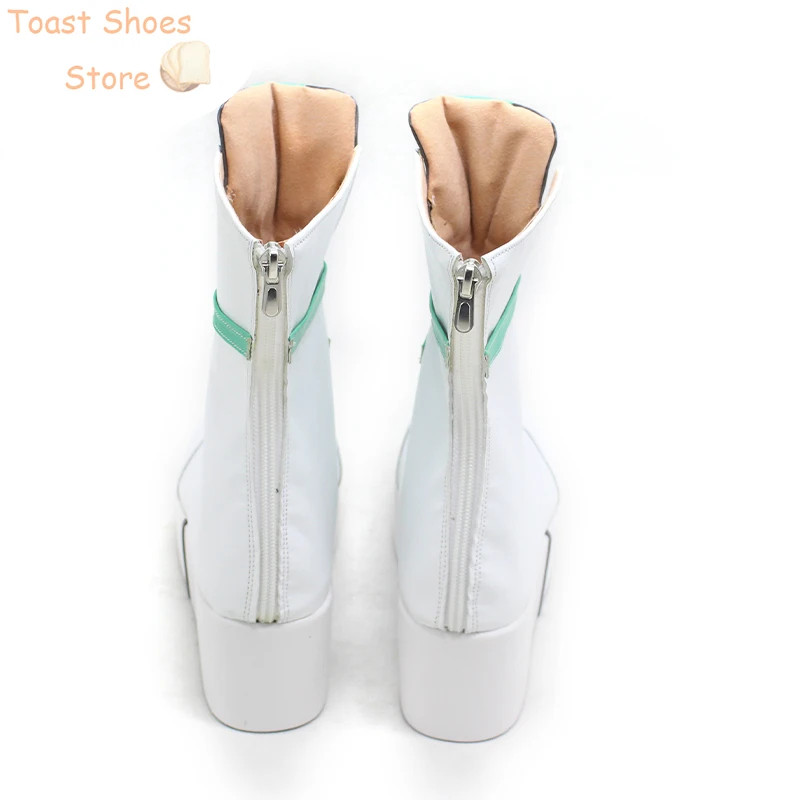 Jett Cosplay Shoes Game VALORANT Cosplay Props PU Leather Shoes Halloween Carnival Boots Costume Prop