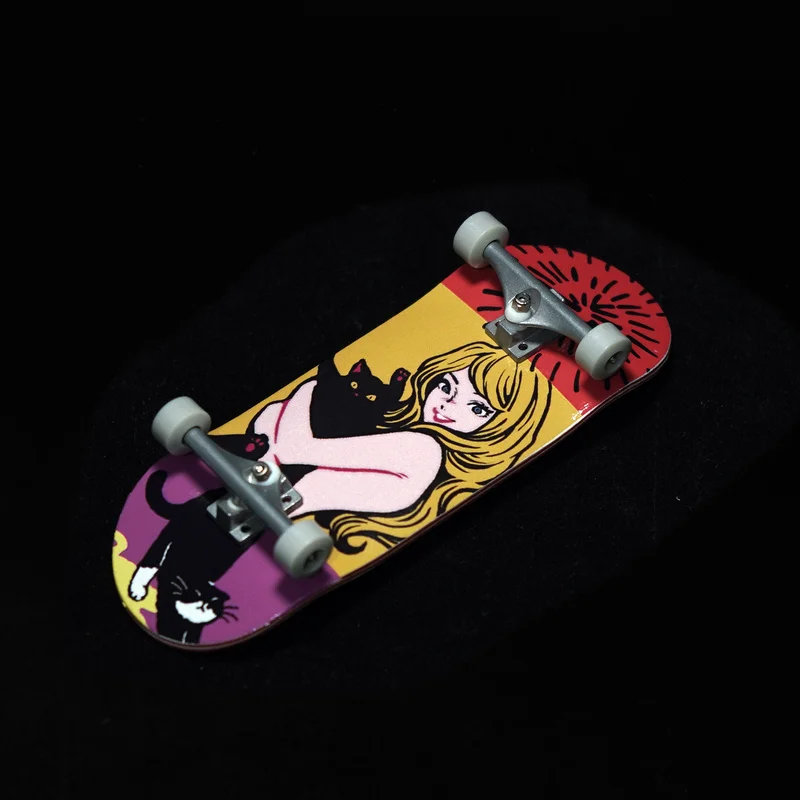 DTZERO Juego de monopatín profesional para dedos, regalo para principiantes, competición, exportación especial, juguete individual y pasatiempo, novedad