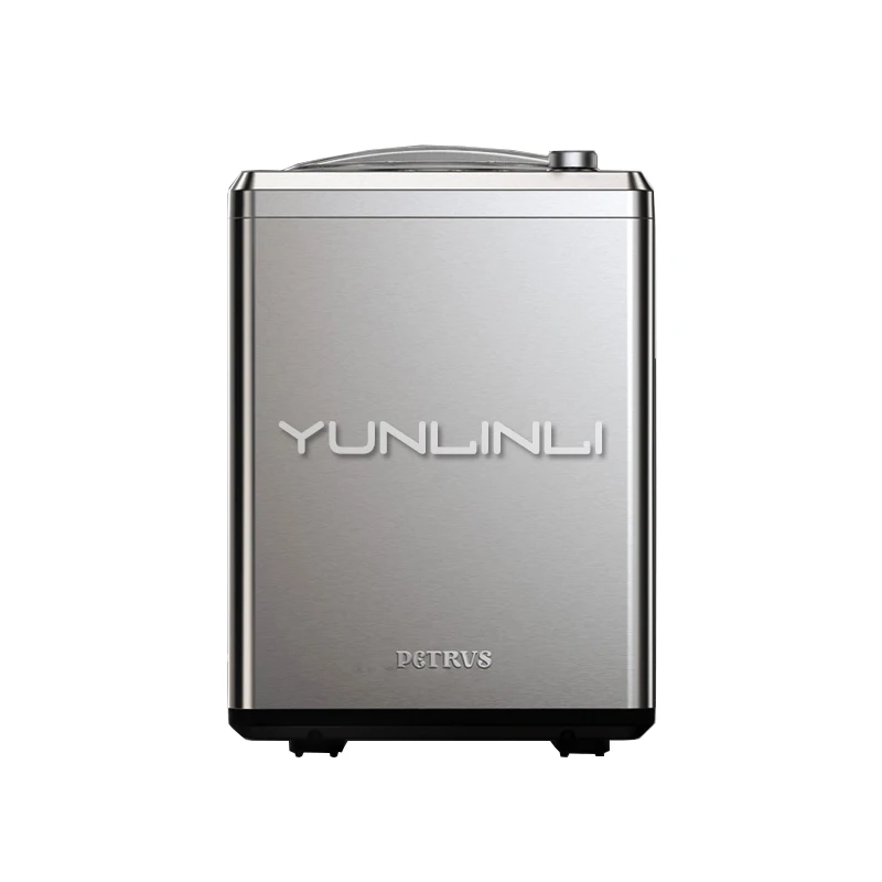 ماكينة صنع الآيس كريم المنزلية سعة 2.5 لتر ماكينة صنع الآيس كريم التجارية الأوتوماتيكية بسعة كبيرة ماكينة صنع آيس كريم الفاكهة محلية الصنع