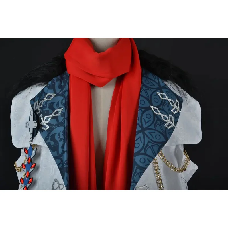 게임 원신 임팩트 타르탈리아 닥터 코스프레 의상 망토 일레븐 파투 하링거스 화이트 망토 로드 차일드 유니폼 액세서리