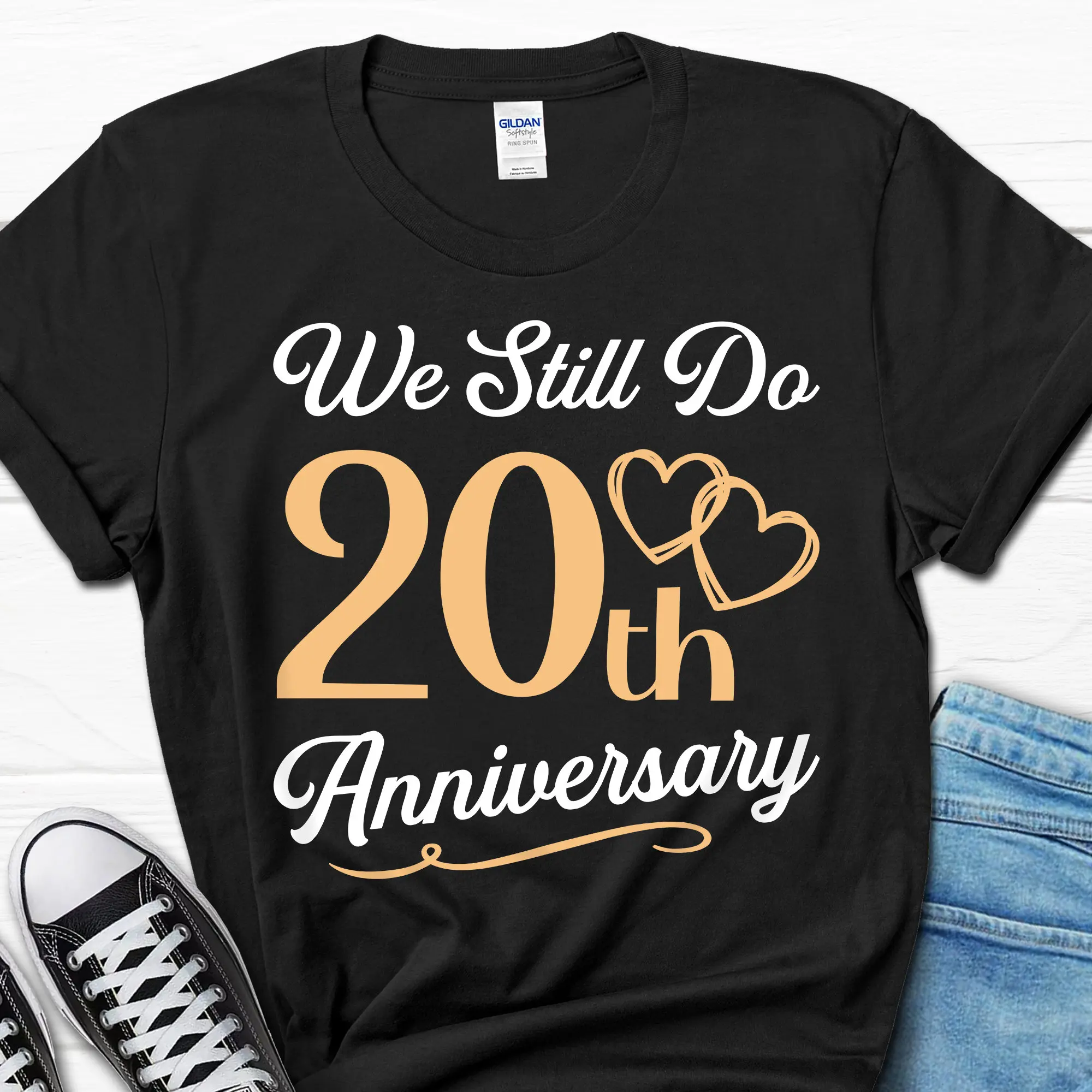 We Still Do 20th Anniversary T Shirt 20 Year Married for Years Wedding s Him and Her