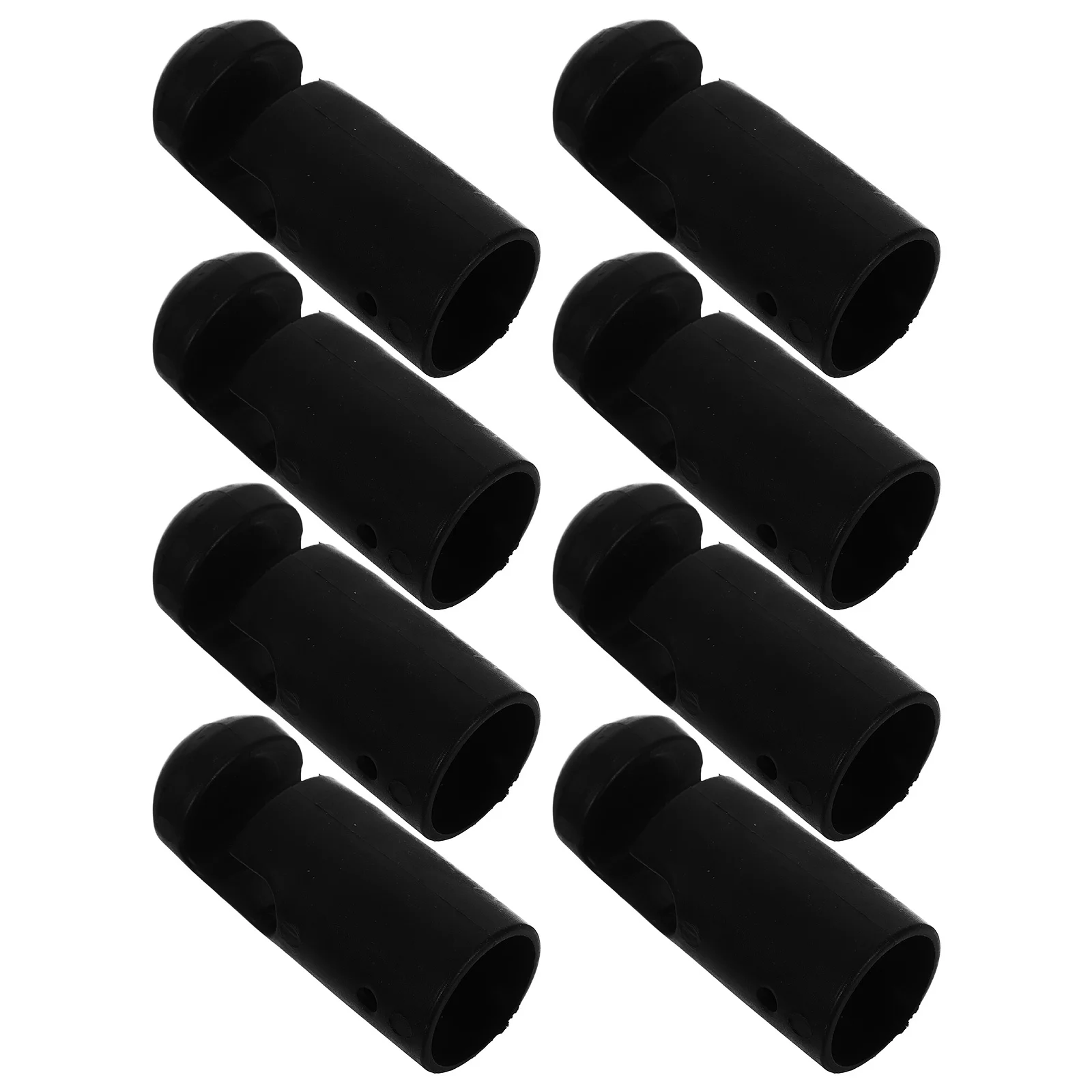 8 قطعة قطع غيار الترامبولين متعددة الاستخدامات أغطية القطب البلاستيكي لتركيب شبكة آمنة وقوية قطع غيار الترامبولين #3