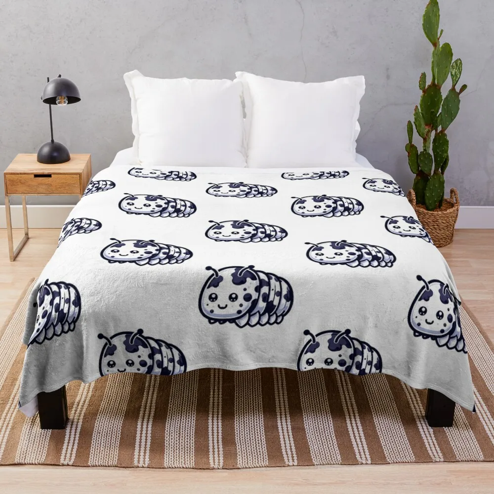 Dairy Cow Isopod Throw Blanket Hairy Decorative Beds funny gift Blankets