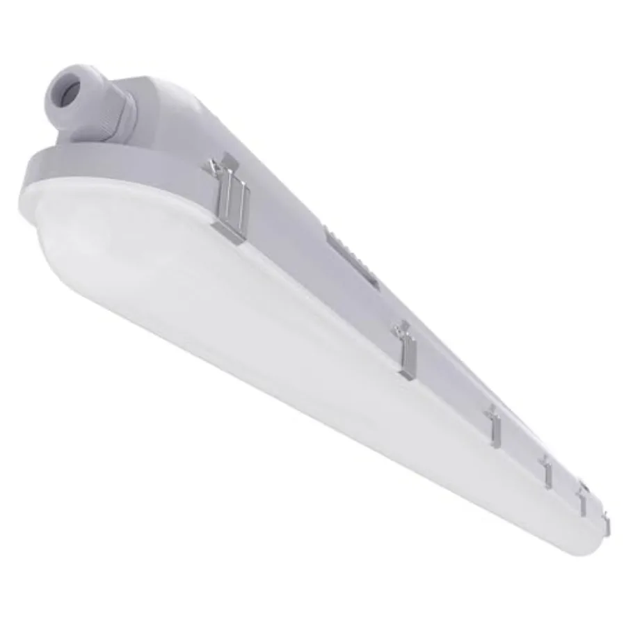 

Светодиодный светильник для влажных помещений: 40W/50W/60W, 4 фута, 110 лм/Вт, 4000K/5000K/6000K, с возможностью выбора, сертифицирован ETL, AC120V, для влажных помещений.