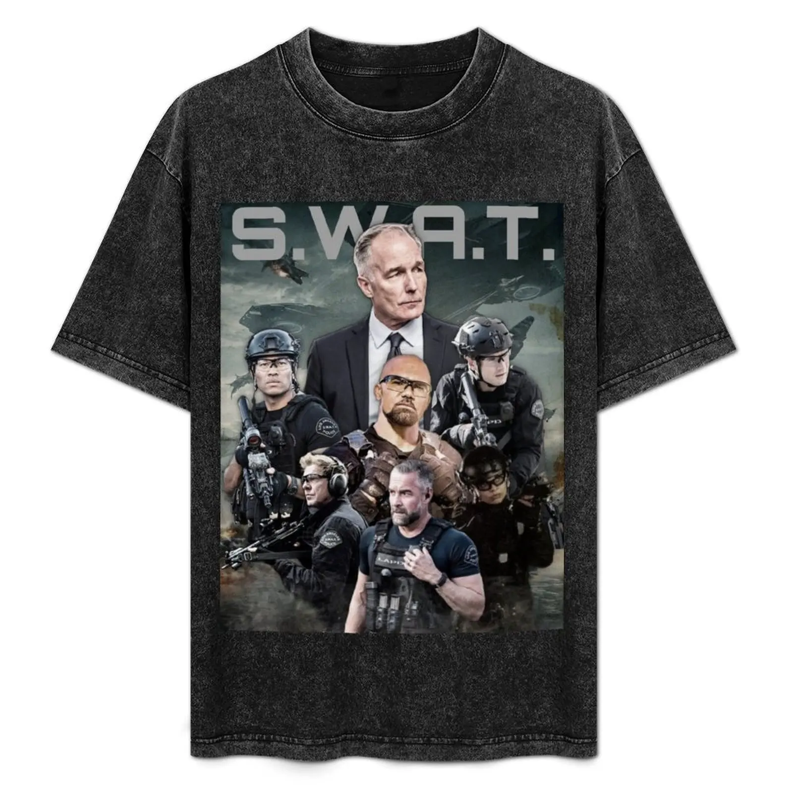 

s.w.a.t T-Shirt Minimalist Graphic Tee Shirt