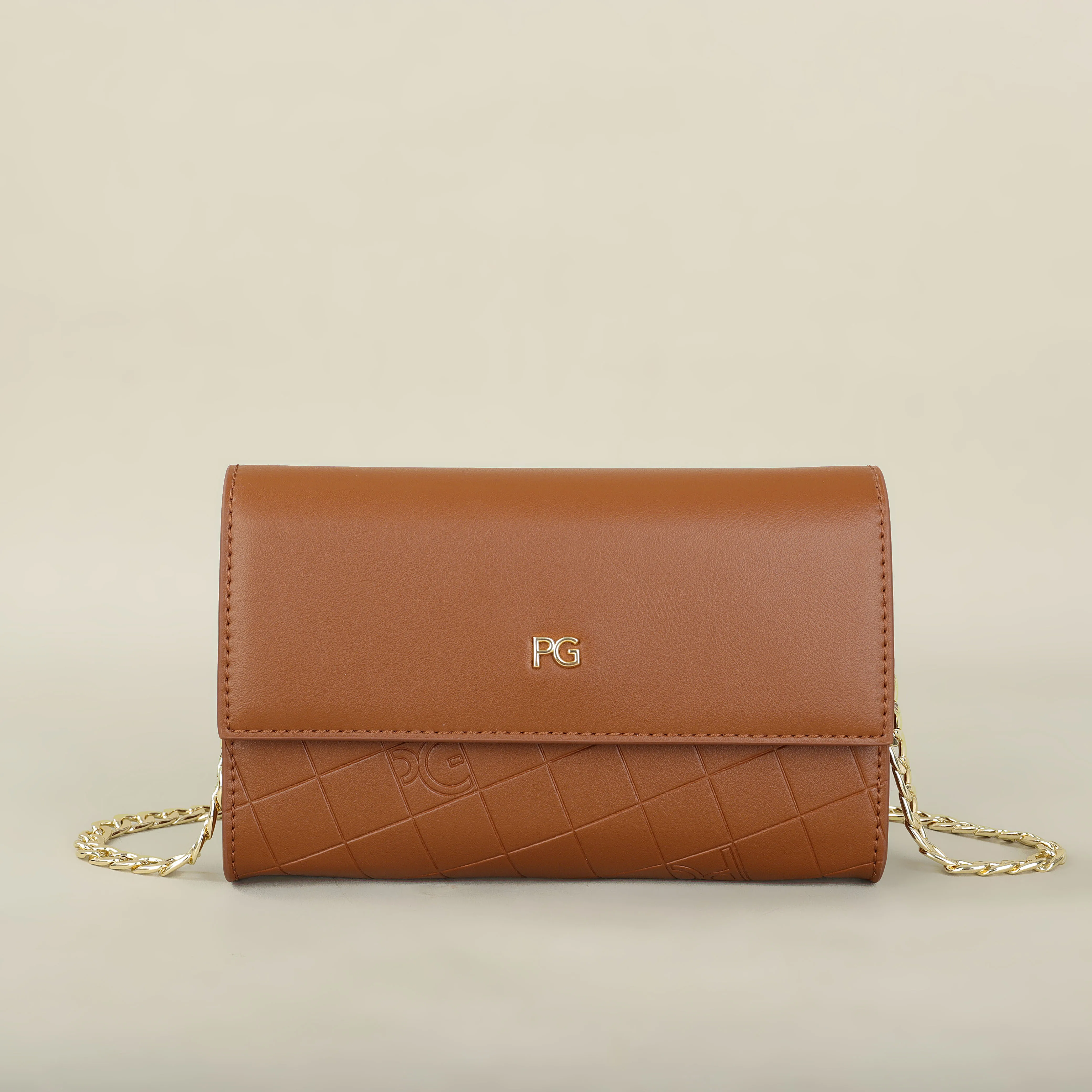PG 2026 Damen Klassische Umhängetasche Hochwertige Modische Vielseitige Schultertasche mit Kette im Ausverkauf – Detail 11