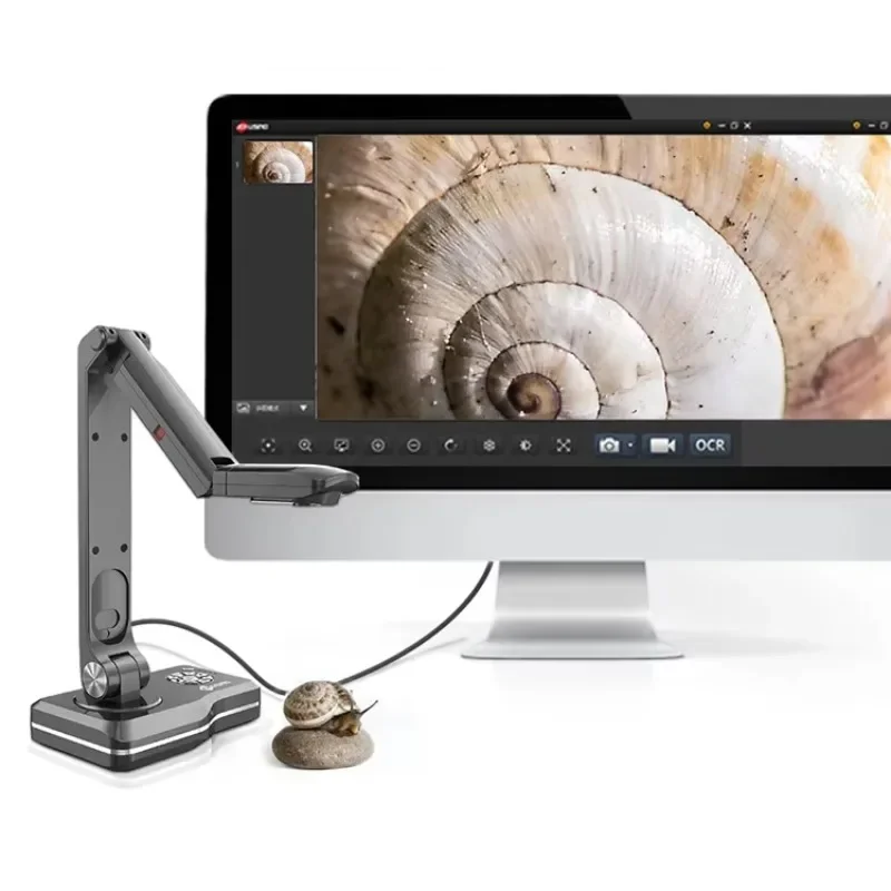 

2026 sell Gold Seller V500 Hd mi/Usb/Vga 8Mp Visualizer Document Book Scanner For Teacher