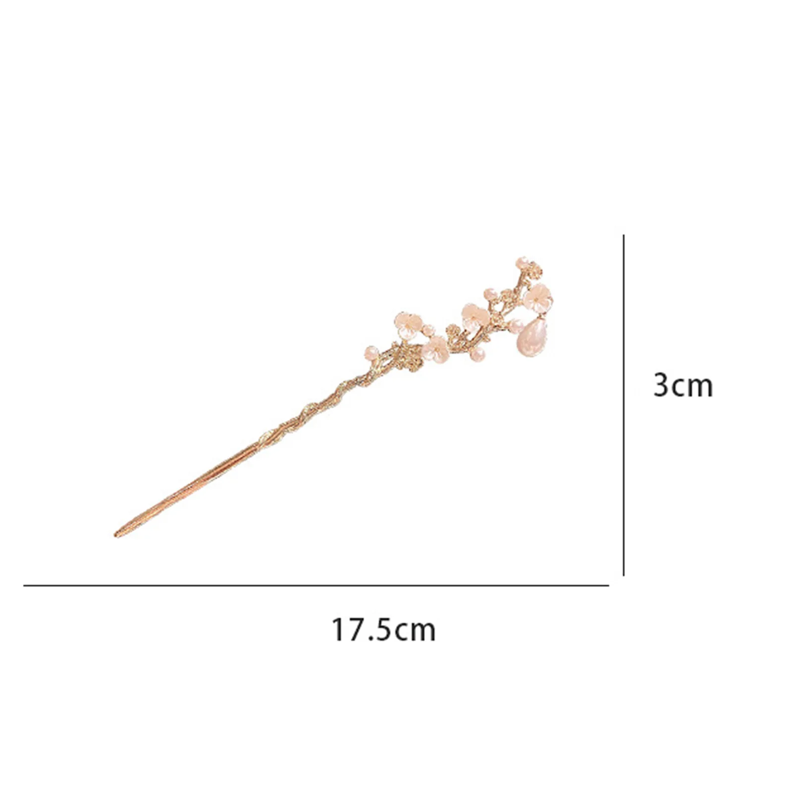 Chinese Style Hairpins Fashion Flowers Tassel Hair Stick Hair Accessories Jewelry Women's Girls' Hair Accessories Hairpin image 6