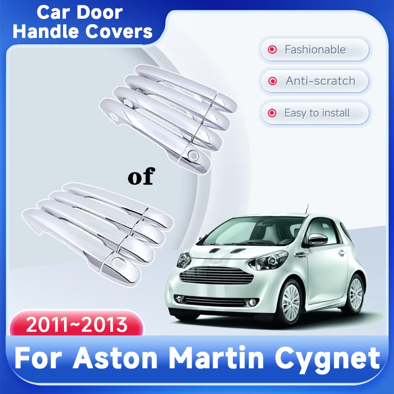 

Car Outer Door Handle Cover Trim For Aston Martin Cygnet 2011 2012 2013 Accessories Rustproof Stickers Trim Styling Catch Gadget