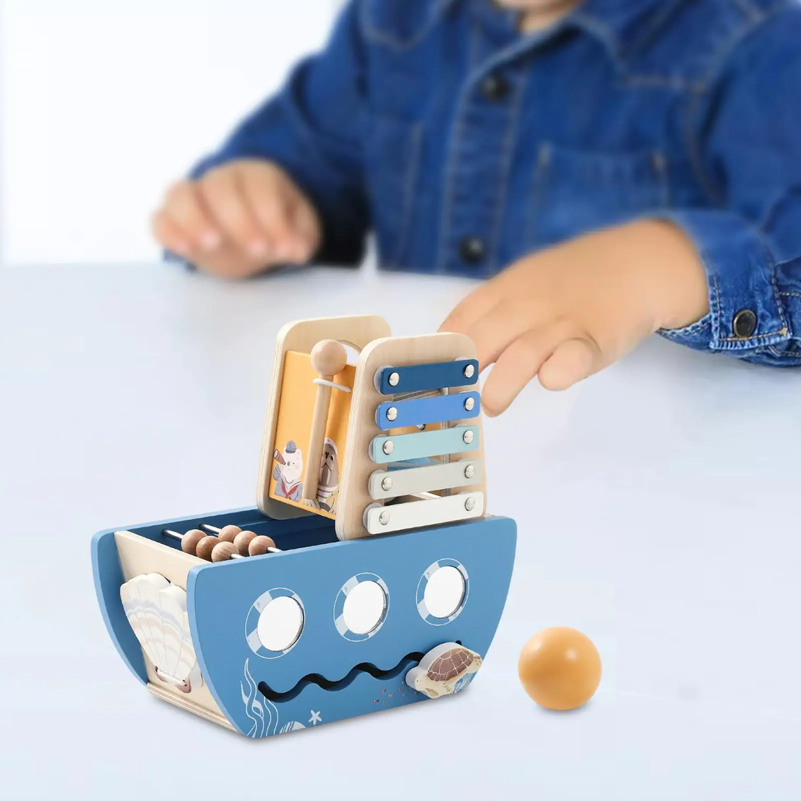 Dize Bağlama Boncuk Oyunları 3 4 5 Yaş Ev Partisi Hediyeleri için Montessori Oyuncakları