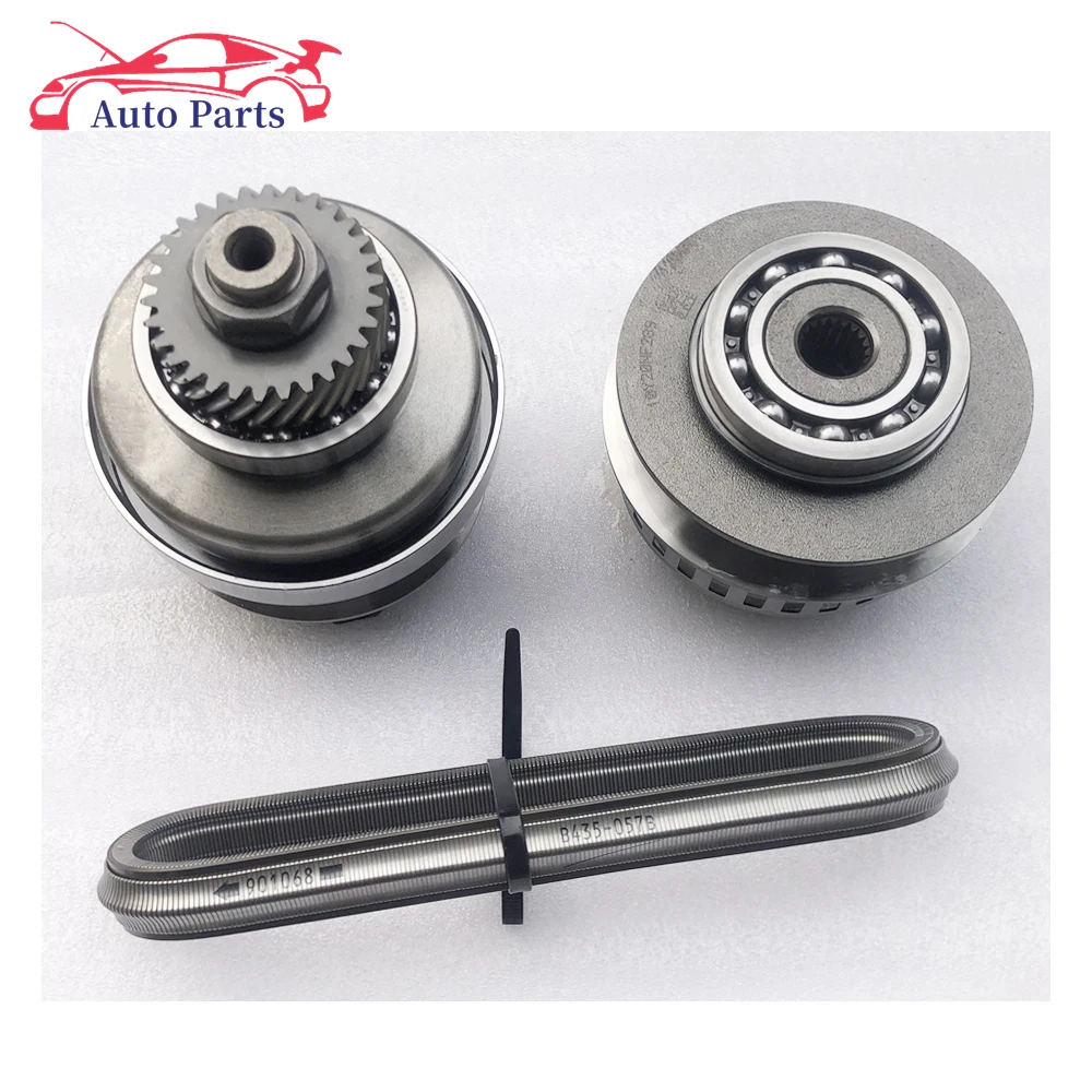 JF015E RE0F11A CVT Transmission Pulley Set Chain Belt 901068 901072 For Nissan JF015 Gearbox Drive And Driven Pulley 31214-3JX9A