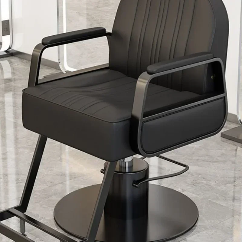 Sillas de salón estilista silla de masaje profesional 2024 espera Barberia belleza salón de peluquería hidráulico Stuhle inclinado