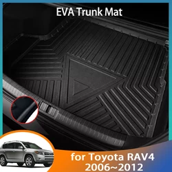 자동차 후면 트렁크 매트, 바닥 트레이 라이너, 카고 부트 카펫, 자동 진흙 매트, 도요타 RAV4 RAV 4 XA30, 30 2006 ~ 2012 2008 2007 액세서리