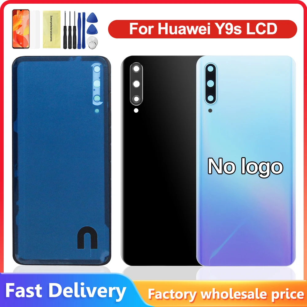 For Huawei Y9S Back Cover Battery Glass Panel Rear Housing Case Replacement Compatible with P Smart Pro 2019 image 3