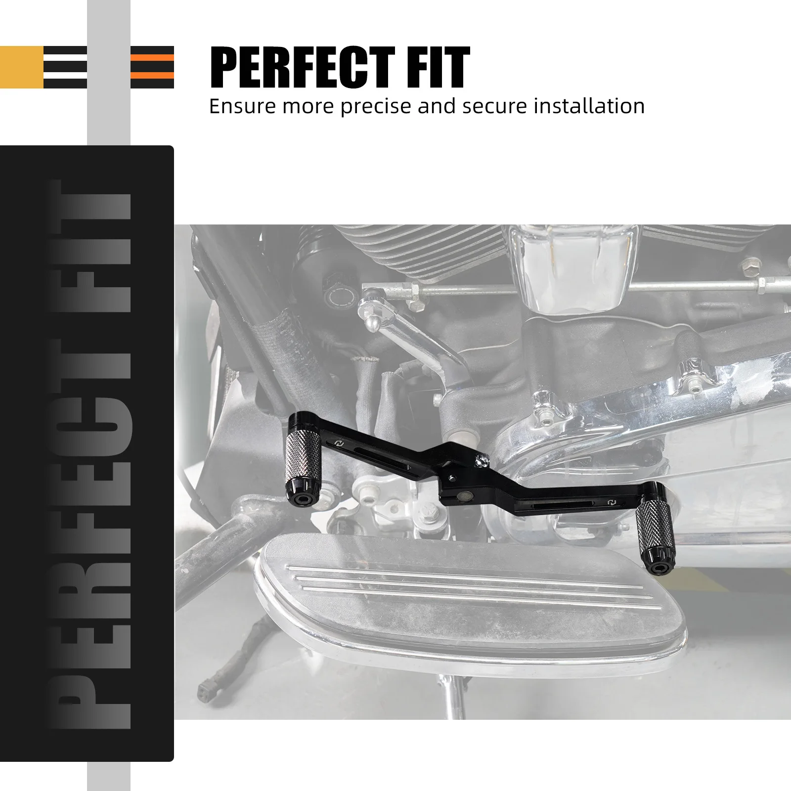 Für Harley Street Glide FLHX 2017–2024 kurze Schalthebel Road Glide Limited FLTRK Ultra FLTRU Road King FLHR Electra Glide – Detail 14