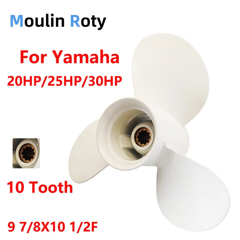 

Marine Propeller Saturn 9 7/8X10 1/2F Is Suitable for Yamaha 20 Hp Outboard Engines 25 Horsepower 30 Horsepower 664-45945-00-El