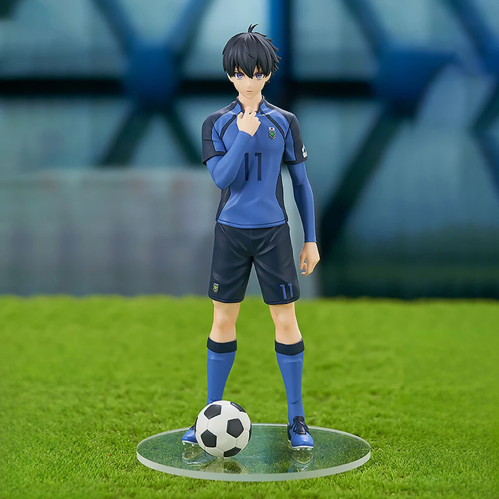 [In Stock] Original Good Smile Company Pop Up Parade Blue Lock Isagi Yoichi Action Figure Collectible Model