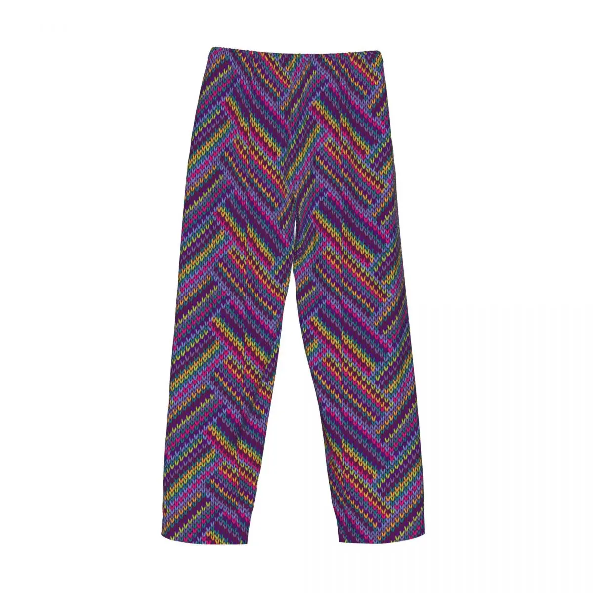 Custom Vintage Boho Style Pajama Pants Men Lounge Sleep Drawstring Sleepwear Bottoms with Pockets view 4