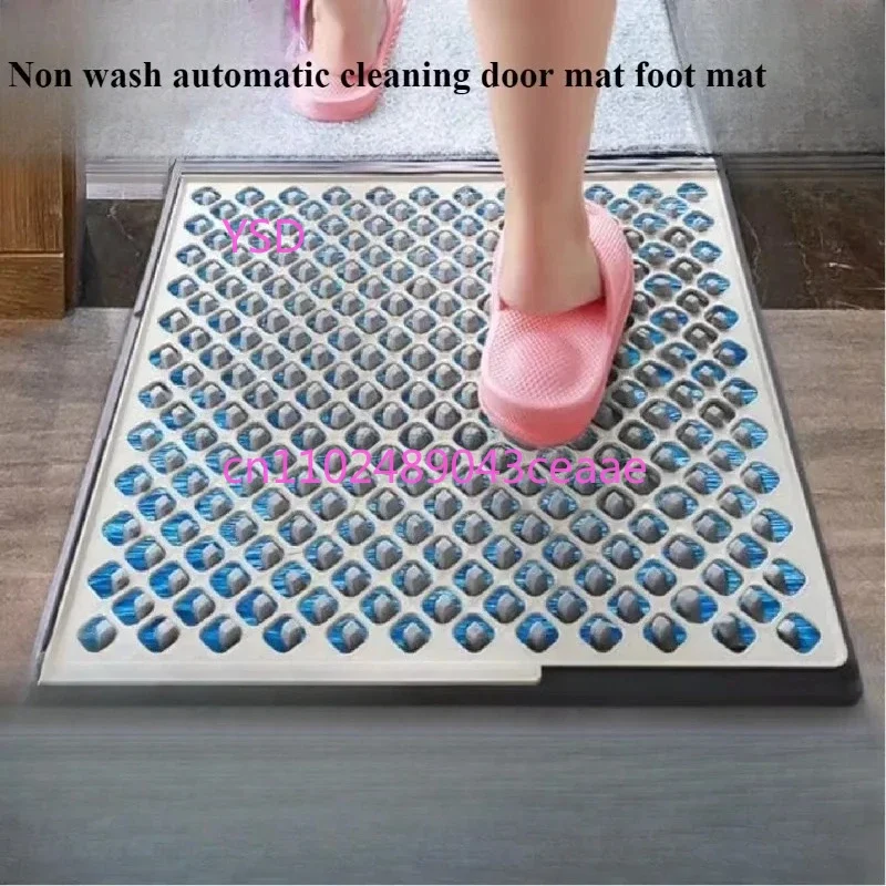 Household Door Mat Foot Mat Sole Cleaning Artifact Automatic Leave In Cleaning For Door Disinfection Wipe Sole Floor Mat