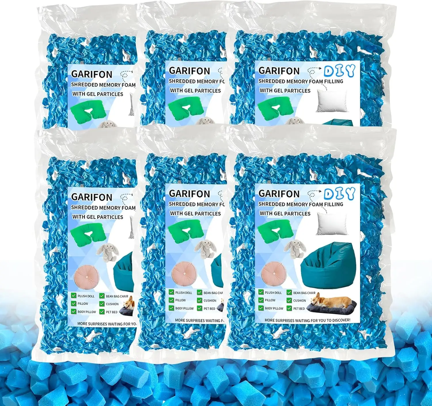 30lbs 30lbs Bean Bag Filler, Pillow Filler Stuffing, Bean Bag Filling, Shredded Memory Foam Filling, Punching Bag Filler, Foam Refill - Aliexpress Deal