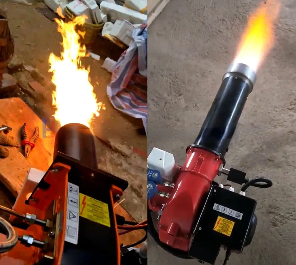 High Quality Waste Oil Burner, Light Or Heavy Burner ,Hot Sale Spray Oil Fuel Gas Burner Hot Sale