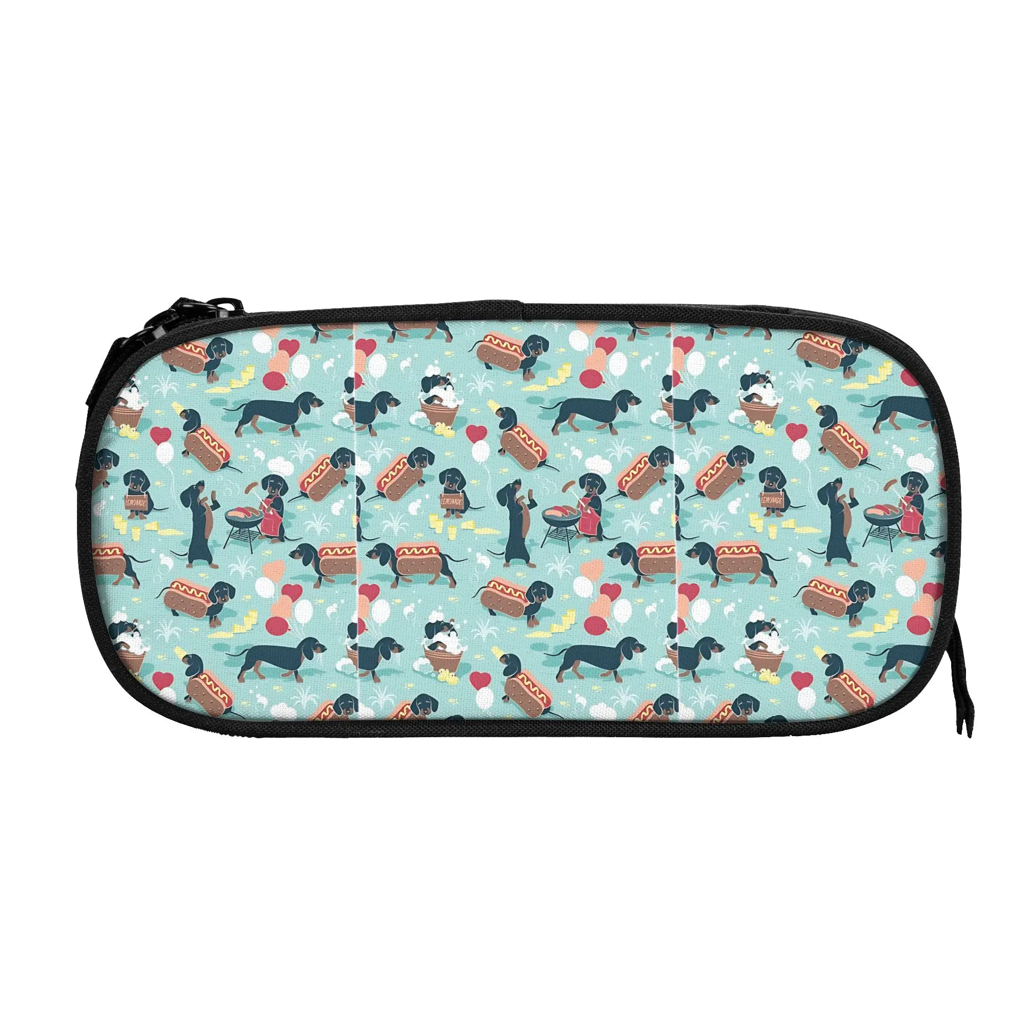 estojo-de-lapis-elegante-com-estampa-de-cachorros-quentes-e-limonada-fundo-verde-marinho-para-meninas-bolsa-para-canetas-estojo-de-lapis-para-escritorio-com-estampa-de-dachshunds
