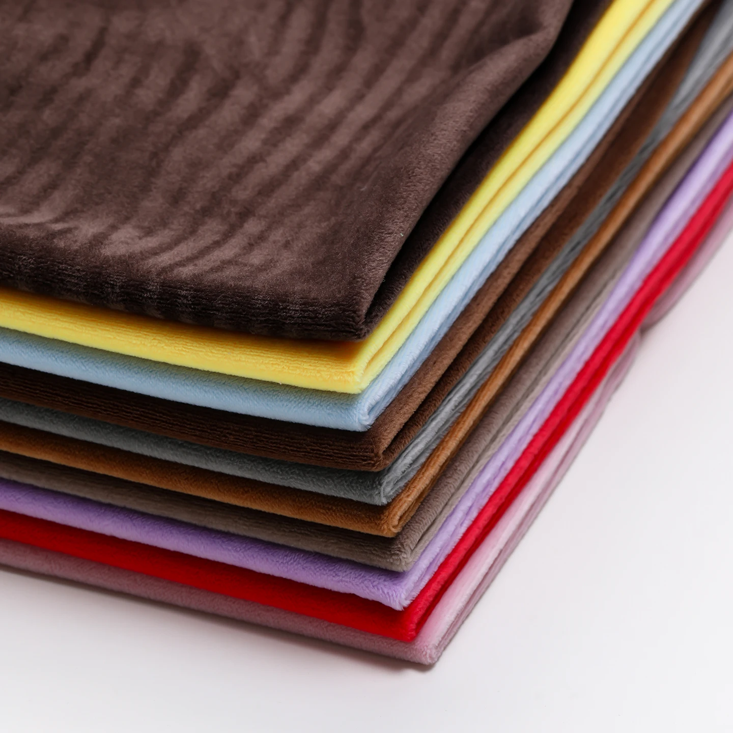 1Pc 50x50cm Multi Color Plush Crystal Velvet Fabric For Special Skin Color Fabric Crystal Super Soft Short DIY Handmade Cloth