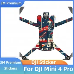 Decal Skin For DJI Mini 4 Pro Camera Drone Sticker Vinyl Wrap Anti-Scratch Film Protector Coat Mini4 Pro / Mini 4Pro / Mini4Pro