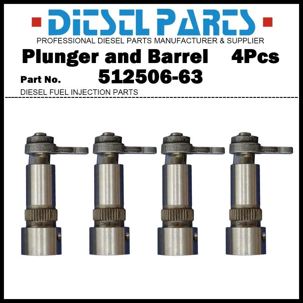 

4Pcs/Lot Diesel Pump Element Plunger 512506-53 C7NN9D524A C7NN9D524B A503673 for Fordson Simms Pumps