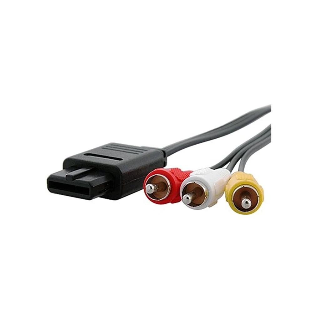 

For NS64 Audio TV Video Cord AV Cable To RCA For Super For GameCube For N64 For SNES
