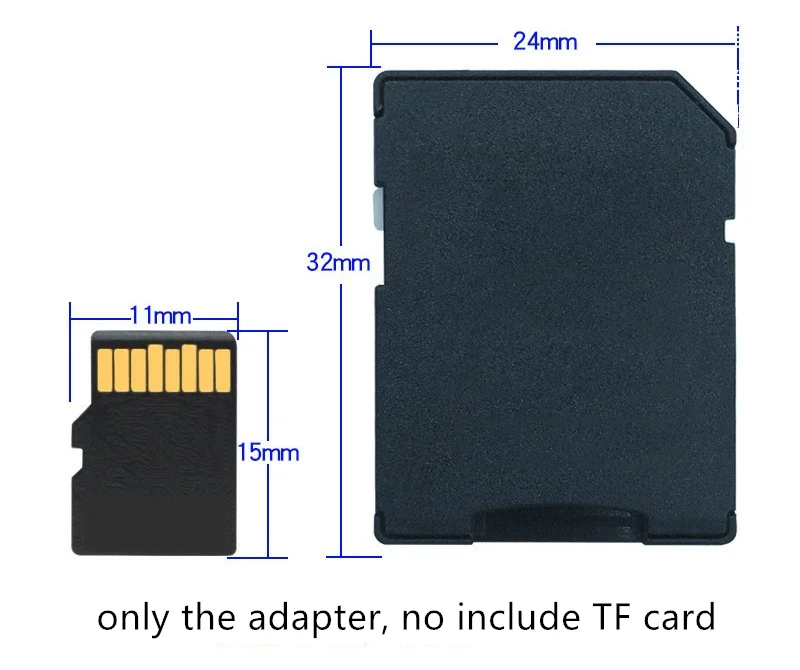 500pcs/lot MICRO Trans Flash SD TO SD CARD tf card Adapter support class10 tf sd 4gb 8gb 16gb 32gb 64gb note: only the adapter