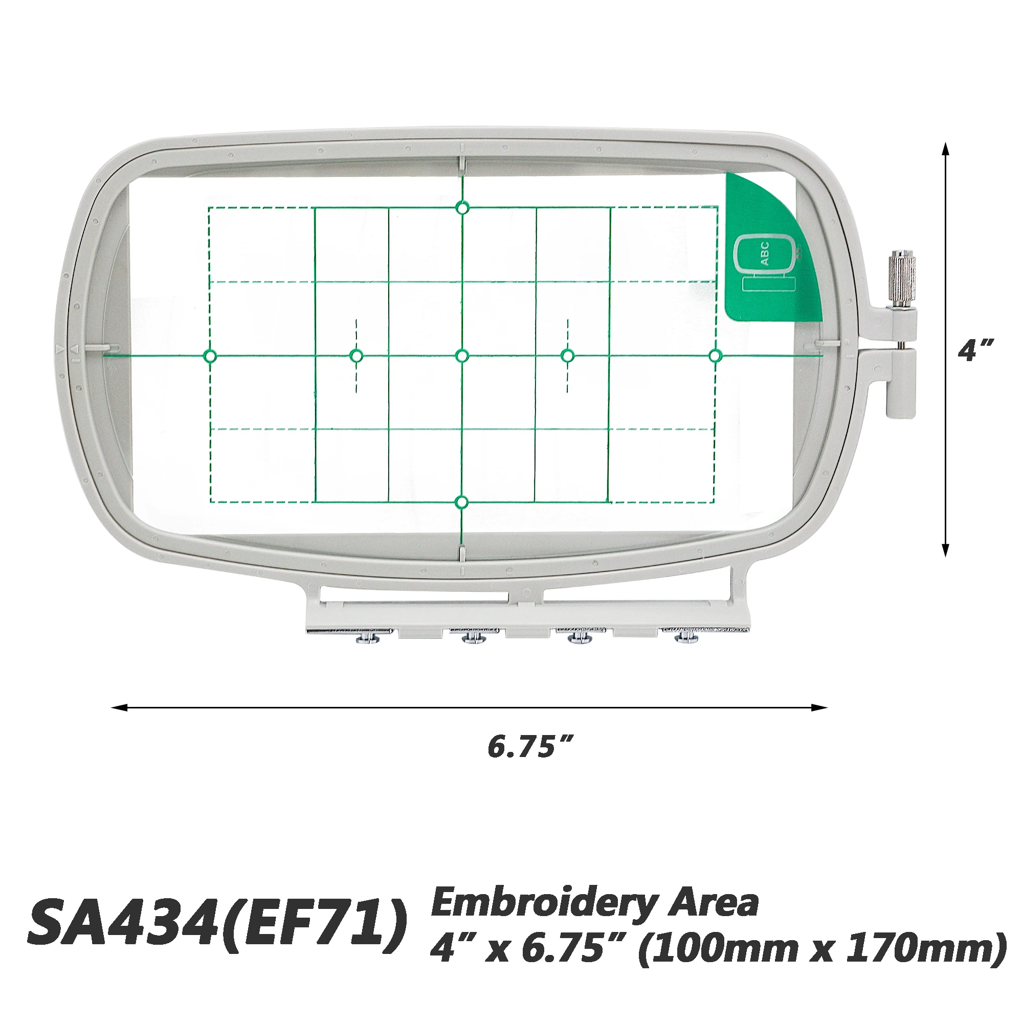 Sewing and Embroidery Hoop for Brother Innovis M280D SE600 SE270D SE350 PE550D M230E PE535 SE400 HE120 Babylock Machine Frame