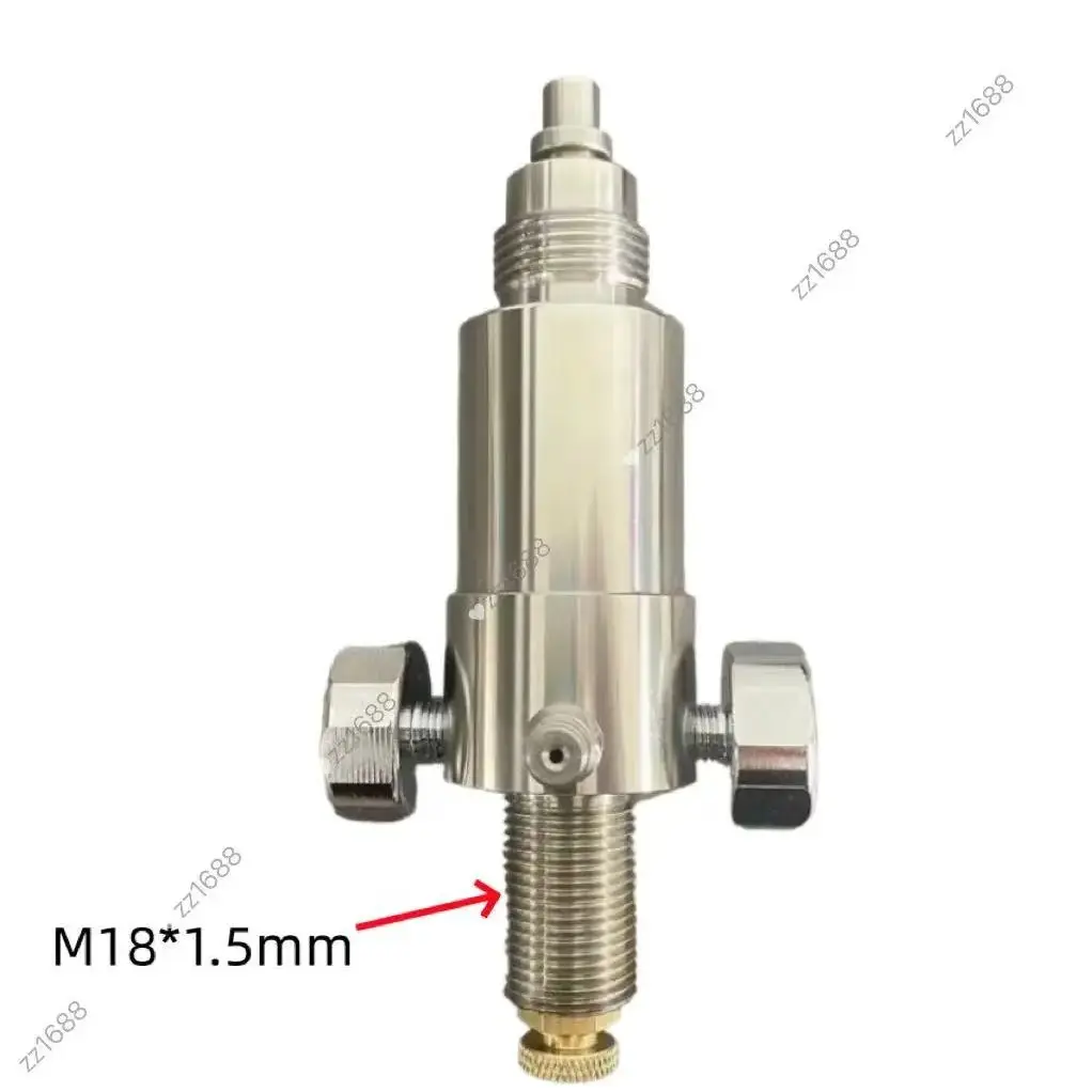 Válvula de pressão constante de águia careca da força aérea, válvula à prova de explosão de aço inoxidável, saída de pressão 30mpa, furo único 4 furos