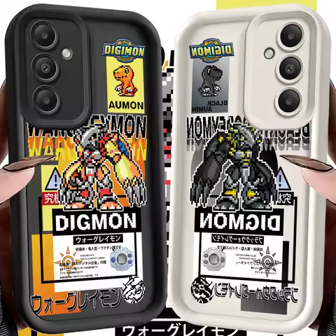 Case for Samsung Galaxy S25+ S20FE S25 Ultra S23 FE S22 S24 Plus S24Ultra S21 TPU Soft Digimon Adventure Cool