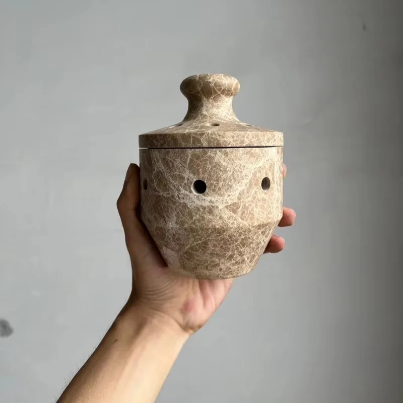 Creative natural marble aromatherapy home decoration hot selling