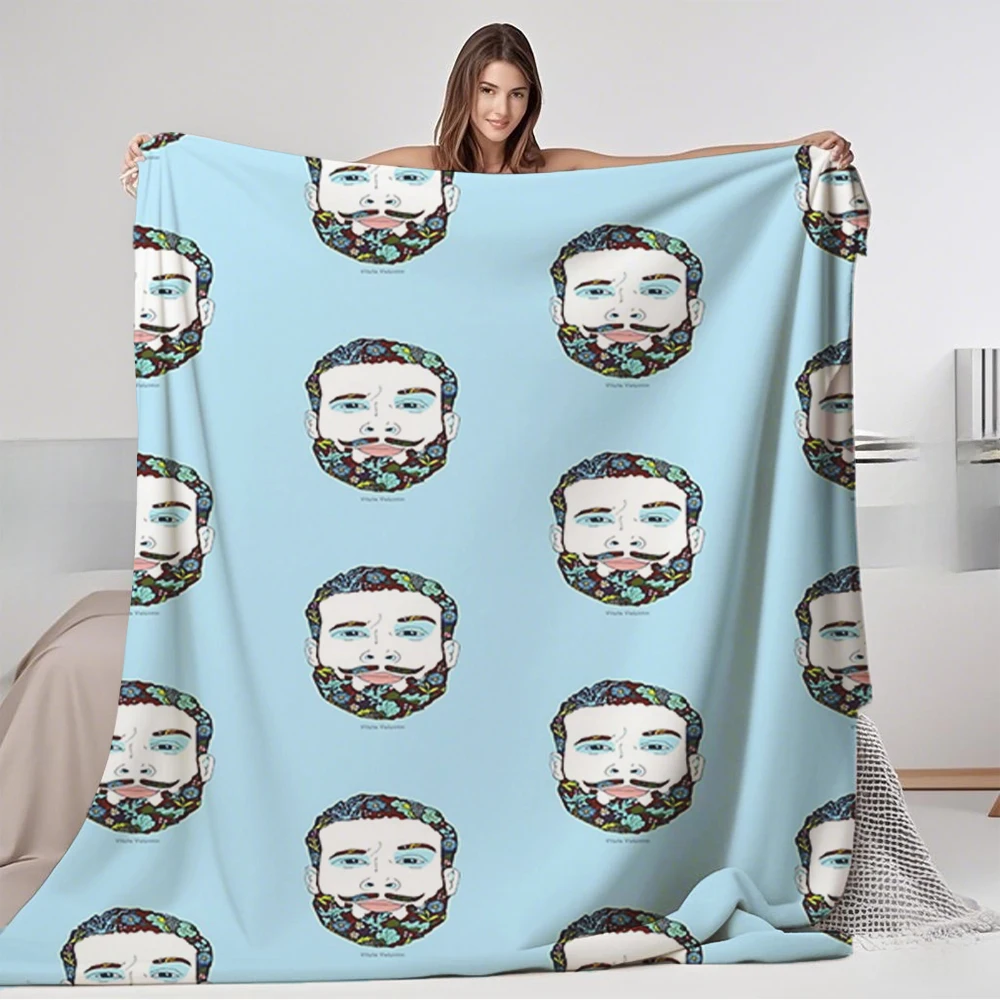 

Stylish Flannel Bed Blanket A Man Of Nature Contemporary Chic Bedspread Throw With Machine-washable Moisture-wicking Blankets