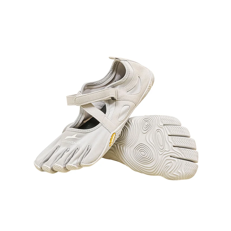 

Non-Slip Five Toe Shoes for Women, GallonShark Flexible Barefoot Footwear with Strap for Dance & Gym