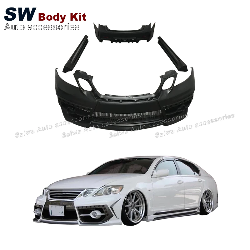 for  High Quality JOD Style Performance Kit For Lexus GS 2005-2011 Upgrade Modification Aerodynamic Body Kit Front Bumper Auto P