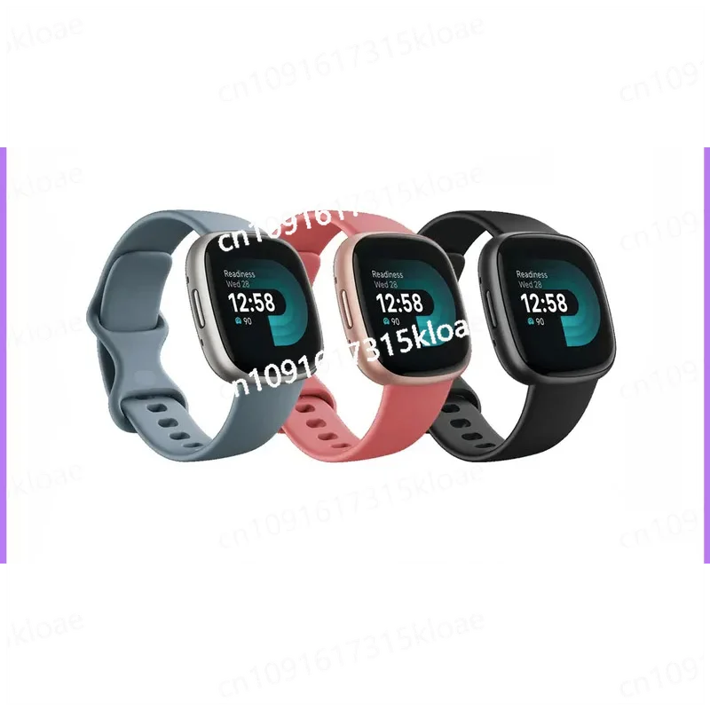 Versa 4 smartwatch, bracelet, exercise monitoring, sleep heart rate, blood oxygen