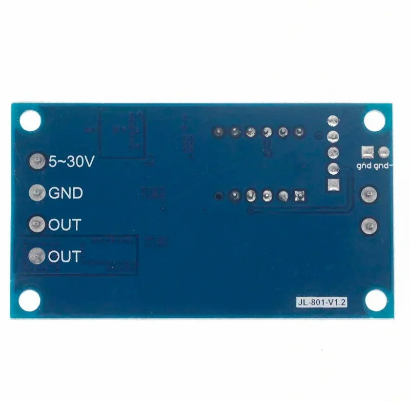 DC 12V 24V Dual MOS LED Digital Time Delay Relay Trigger Cycle Timer Delay Switch Circuit Board Timing Control Module DIY