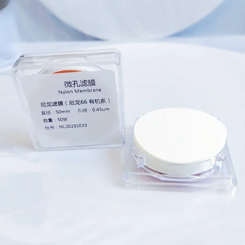 

Nylon microporous filter membrane organic cleanliness detection filter membrane 47mm50mm suction filtration membrane