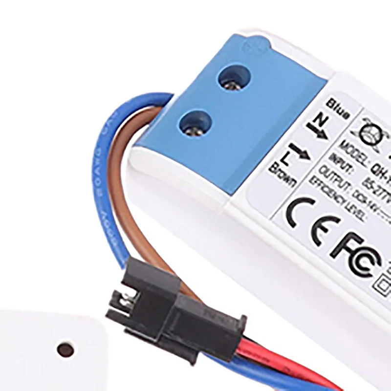 1Pcs Plastic Led Light Driver Adapter 1W 2W 3W Constant Current High Power Supply Lamp Transformer 7.2*3cm