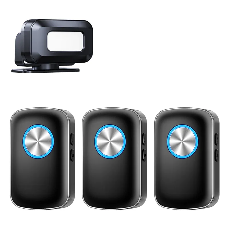 CACAZI Wireless Welcome Guest 5 Function Alarm Doorbell PIR Senor Store Entrance Motion Sensor Sets Infrared Detector Induction
