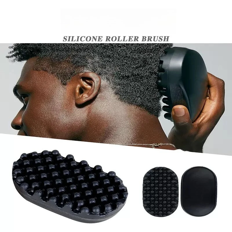 

Горячая распродажа: черная расческа для кудрявых волос, портативная компактная расческа-диск для укладки, инструмент для укладки черных волос