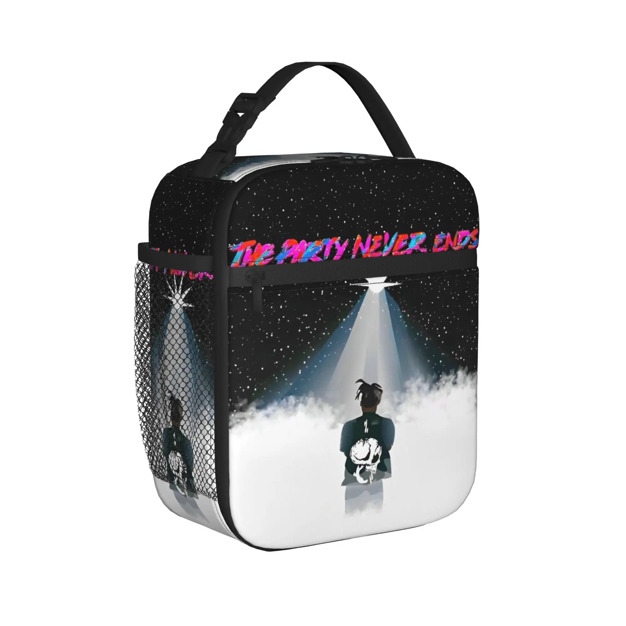 Juice Music Wrld Insulated Lunch Bags Thermal Bag Reusable,Lunch Container Portable Tote Lunch Box Men Women College  Outdoor