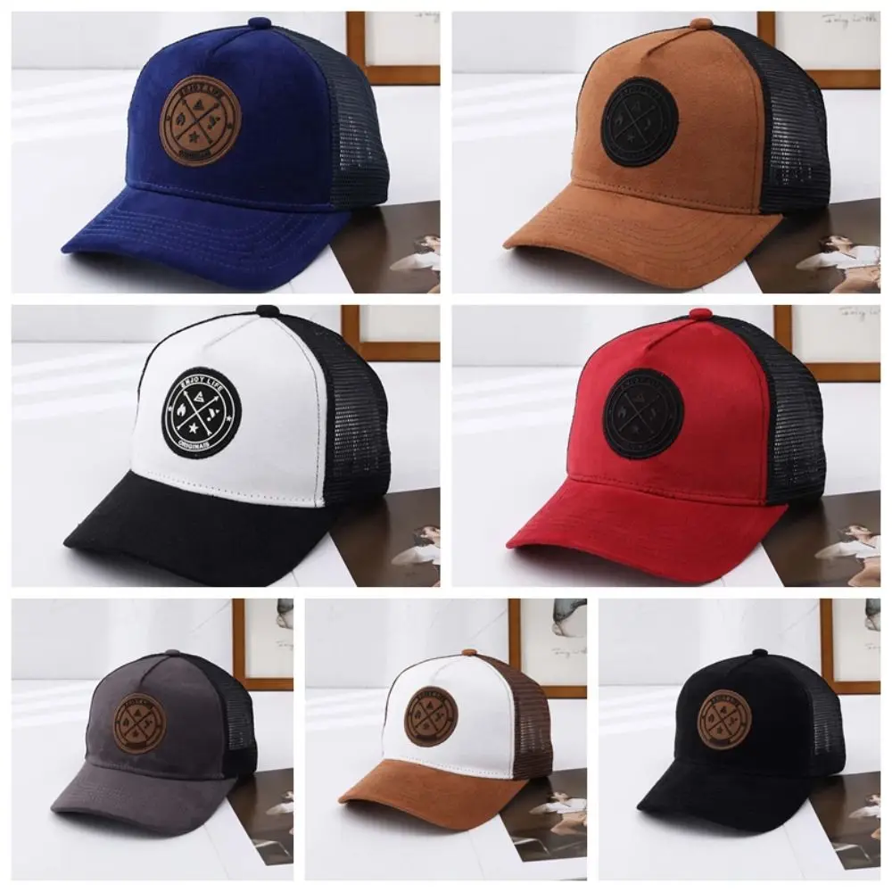 Дышащая сетчатая фуражка с вырезами, большая окружность головы, мужская бейсбольная кепка в корейском стиле, анти-УФ-женская солнцезащитная шляпа, пляжная шляпа