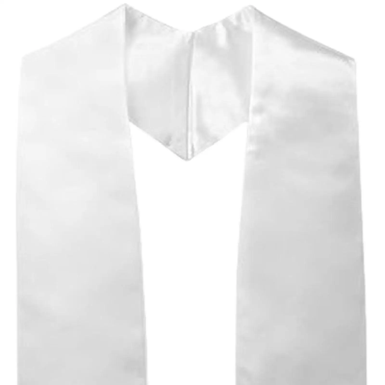 Graduation Stole for Adults Solid Color Shawl Graduation Gown Accessories 72inch